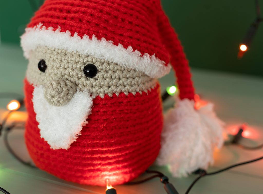 close up van kerstgnome