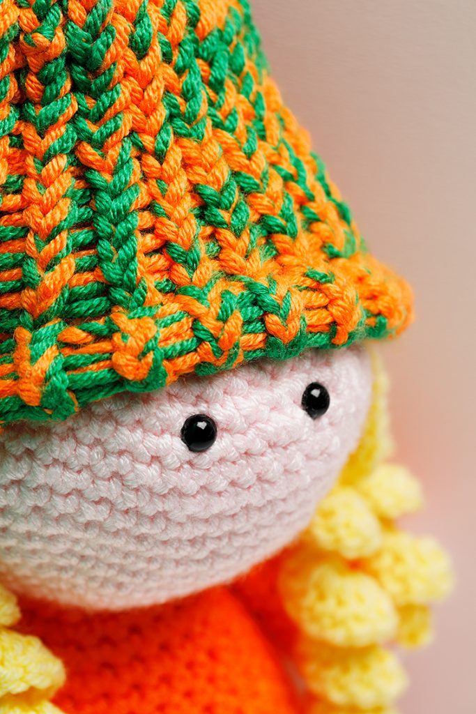 detail hoofdje mascotte poppetje